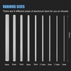 DYWISHKEY 20 Pieces 2.0mm x 100mm Aluminum Rods, Metal Solid