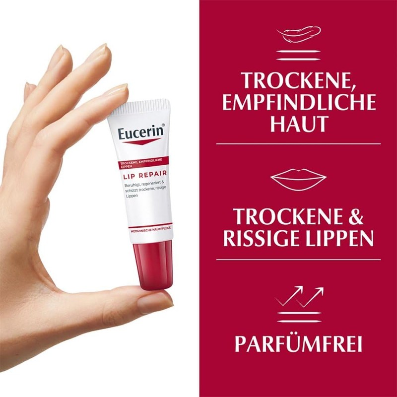 Eucerin pH5 Lip Repair, 10 g cream