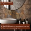 funlife Rusty Industrial Splashback - Oxblood Copper & Steel Patina
