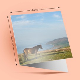 1 x Greeting Card Exmoor National Park Devon - Blank Birthday Celebration Anniversary #3262