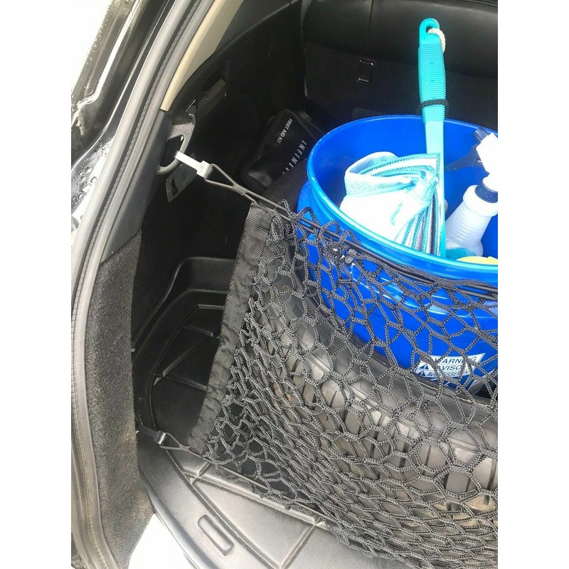 EACCESSORIES EA Trunk Organizer Cargo Net for Infiniti FX35 FX37