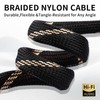 YYTCG 9 AWG 2-Pack Speaker Cable with 2 Banana Plugs