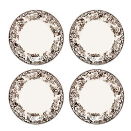 Spode Delamere Bread & Butter Plates, Set of 4 – 6.5 Inch Fine Earthenware Dish for Bread, Rolls & Biscuits, Microwave, Dishwasher, Freezer & Warm Oven Safe – English Country Tableware Made in England