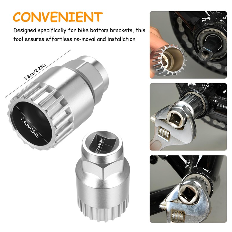 Crank Puller Bicycle Bottom Bracket Tool Bicycle Crank Tool 5