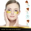 Ruzzut Under Eye Patches - 30 Pairs 24K Gold Collagen