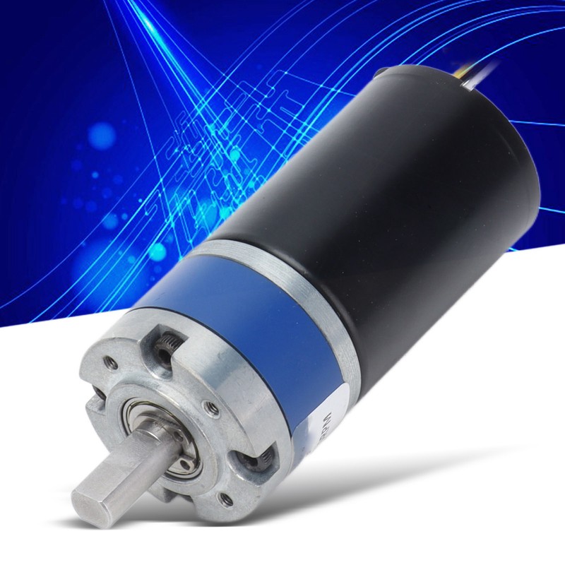 Gear Motor Speed Reduction Planetary Brushless D Shaft DC 12V