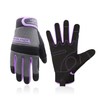 HANDLANDY Utility Work Gloves Mens & Women, Safety Mechanic Working