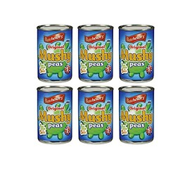 Batchelors Original Mushy Peas 300g, (Pack of of 6)