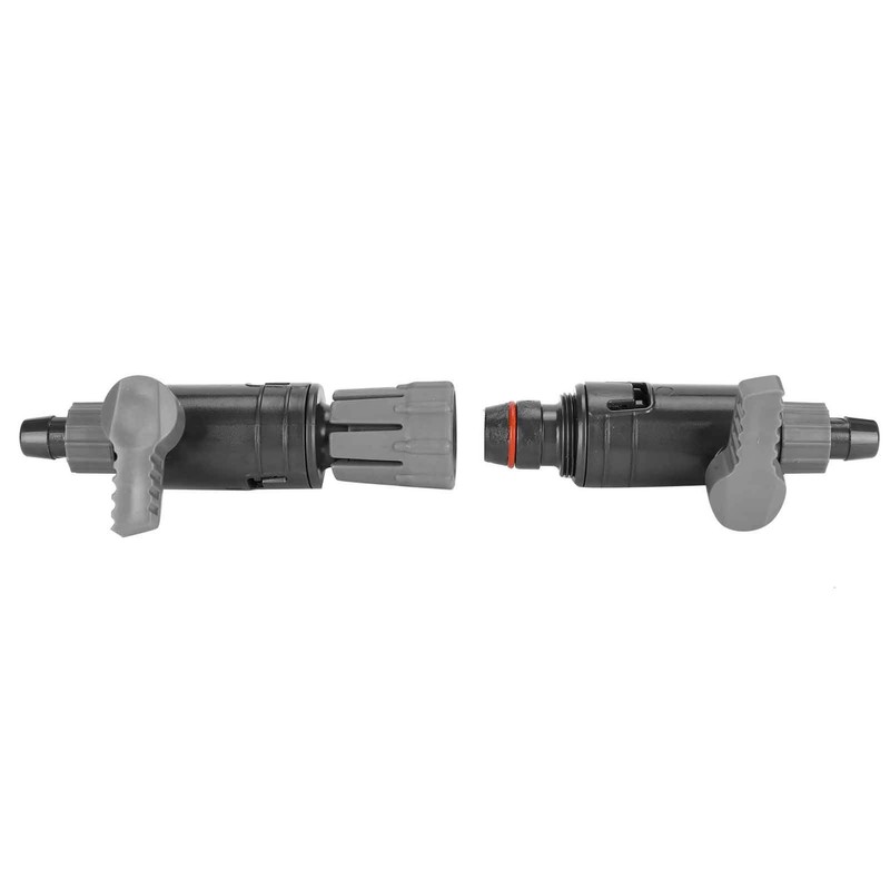 Aquarium Water Control Valve Aquarium Hose Quick Release Double Tap