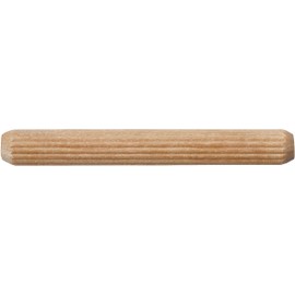 Wood Dowel Pins - Fluted - 1/4" Diameter (1/4" x 2", 100)