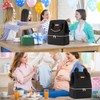 BABEYER Breastmilk Cooler Bag with Ice Pack Fits 6 Baby