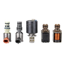 CAREONLINE 5PCS 4L60E 4L65E Transmission Solenoid Kit TCC EPC Shift Compatible with GM 1993-2002