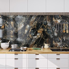 VaryPaper 15.7"x315" Marble Wallpaper Peel and Stick Countertops Waterproof Marble Contact Paper Self Adhesive Removable Marble Sticker Paper for Bedroom Bathroom Cabinets Shelf Liner Table Wrap Vinyl