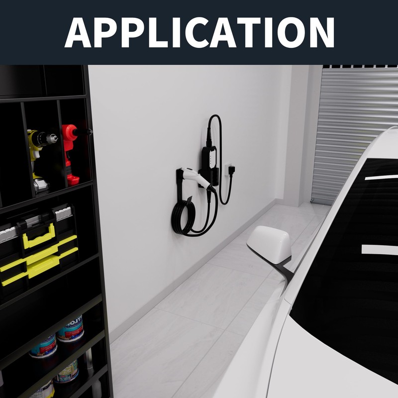 Joinfworld EV Charger Holder Wall Mount Kit EV Charger Holster