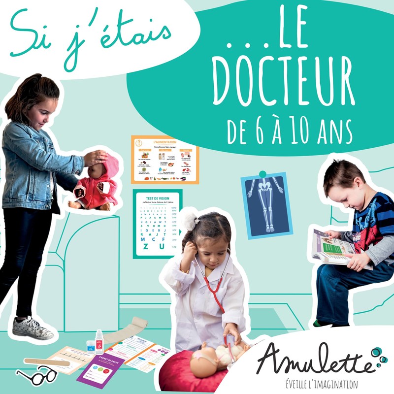 Amulette DOCT SI J'ais le Doctor Gift Set Educational Game