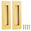 Malimali Recessed Finger Flush Pulls for Pocket, Sliding Barn Door