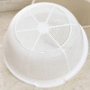 HAOHIZE Plastic Colander, Double Layer Colanders Bowl Set Vegetable Fruit