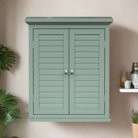 Teamson Home Stratford 22.25 in. x 24 in. Removable Wall Cabinet