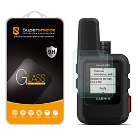 (2 Pack) Supershieldz Designed for Garmin inReach Mini Tempered Glass Screen Protector, Anti Scratch, Bubble Free
