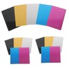 Tofficu 5sets 25pcs Smooth Blank Business Cards for DIY Engraving