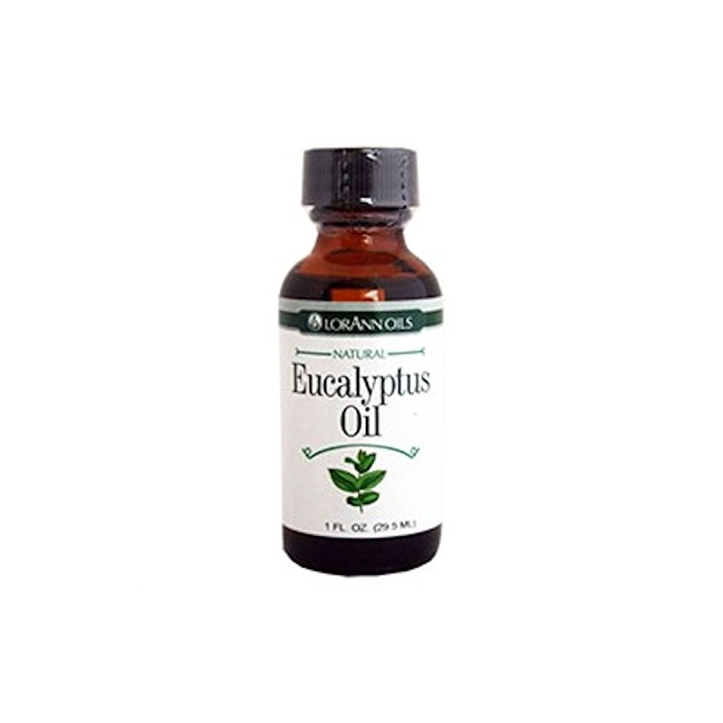Lorann Eucalyptus Natural 100% Pure Essential Oil Aromatherapy 1 Fl.
