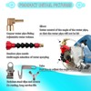Cutting Machine Misting System Water Sprayer Adjustable Dust Remover Nozzle