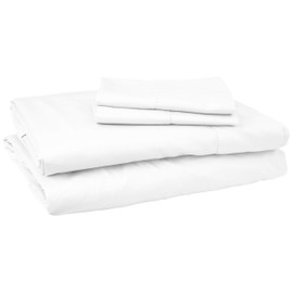 Pointehaven 525TC4SSQWH Sheet Set, Queen, White