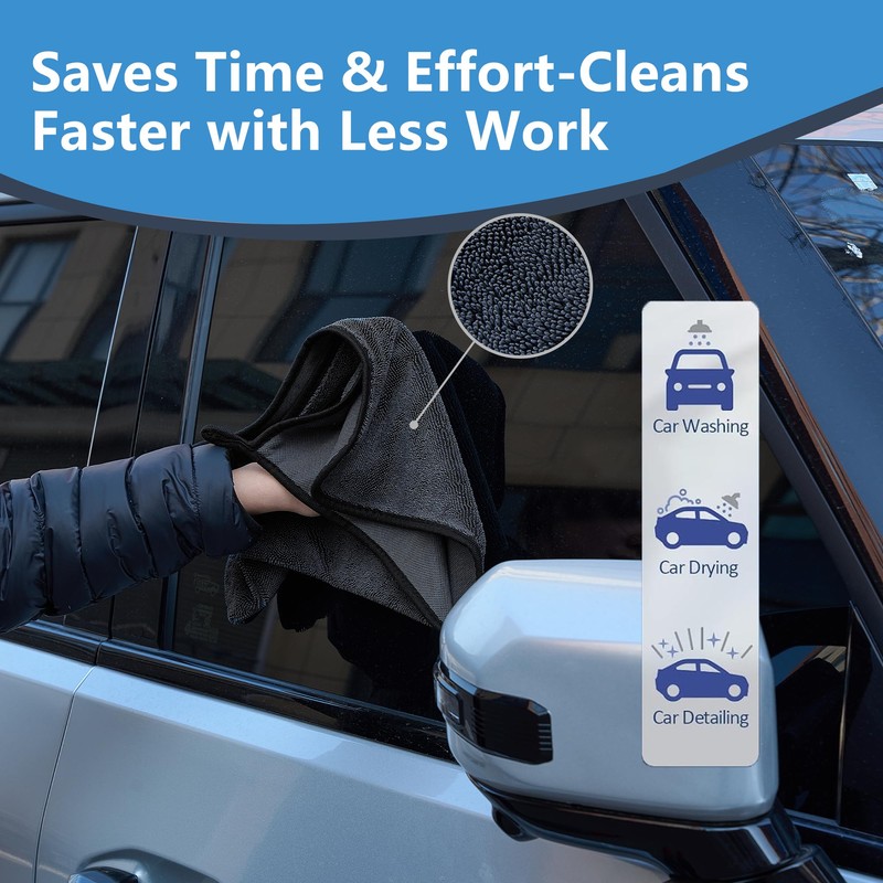 SavvyPick Multi-Purpose Microfiber Towels