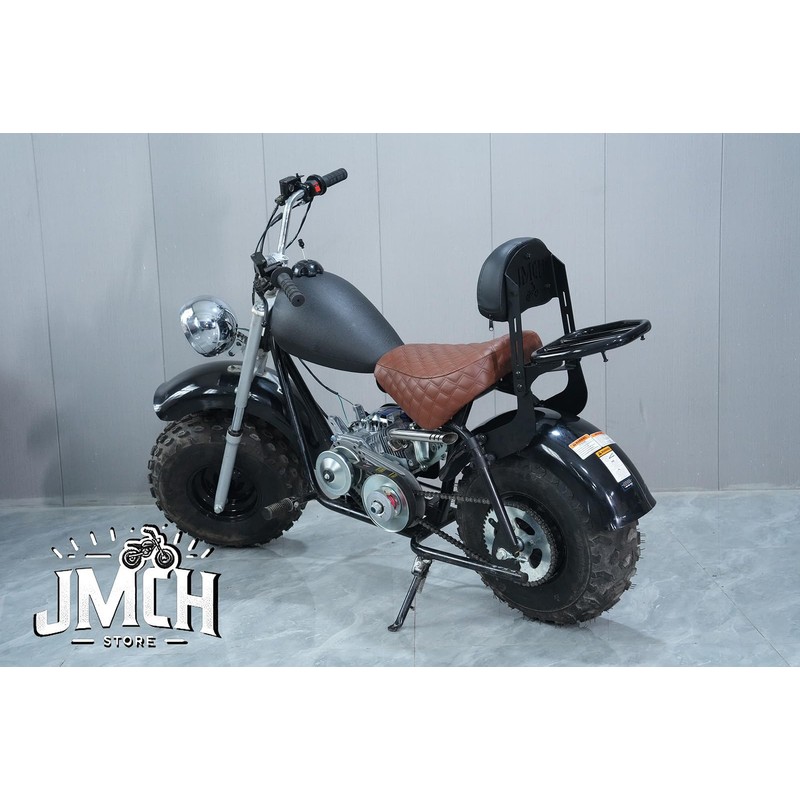 JMCHstore Brown Retro Design Mini bike Seat for Massimo TrailMaster