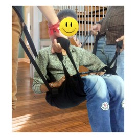 Patient Elderly Mobility Lift Transfer Aid Chair Sling Moving Stair Car Wheelchair