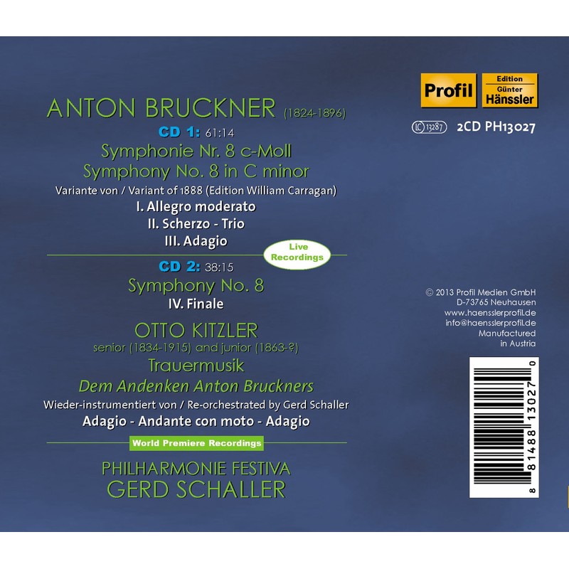 Bruckner Symphony No. 8