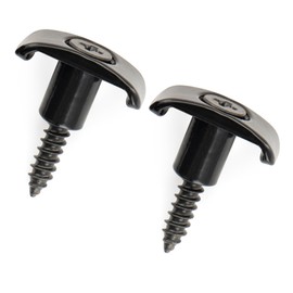Musiclily Pro String Guides Trees Retainers for Fender American Ultra Style Electric Guitar, Black (Set of 2)