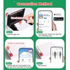 ORGBRO Sticker Printer Machine, X3 Mini Printer Print Pods Portable