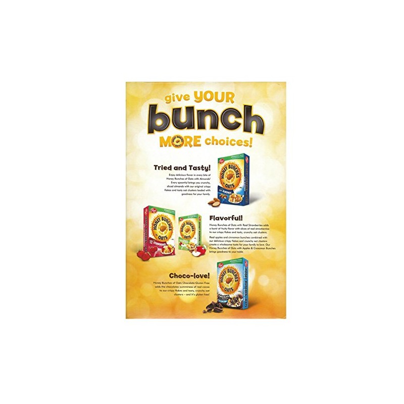 Honey Bunches of Oats with Real Strawberries, 13-Ounce Boxes (Pack