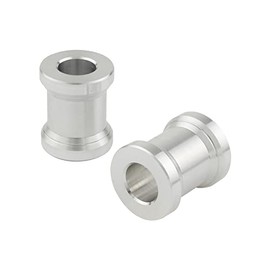 POSH FAITH 142008 Aluminum Color Spool Type M8 Inner Diameter T = 20mm Thickness (Pack of 2)