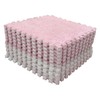 10pcs Plush Foam Floor Mat Color Blocking Split Joint Interlocking