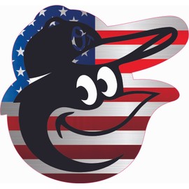 Baltimore Orioles Flag Baseball Helmet Decals