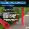 50 x Grass Trimmer Replacement Blades Compatible with Gardena Trimmer