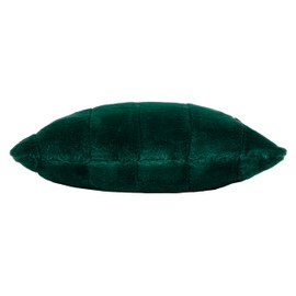 Paoletti Empress Large Square Cushion Cover, Emerald, 55 x 55cm