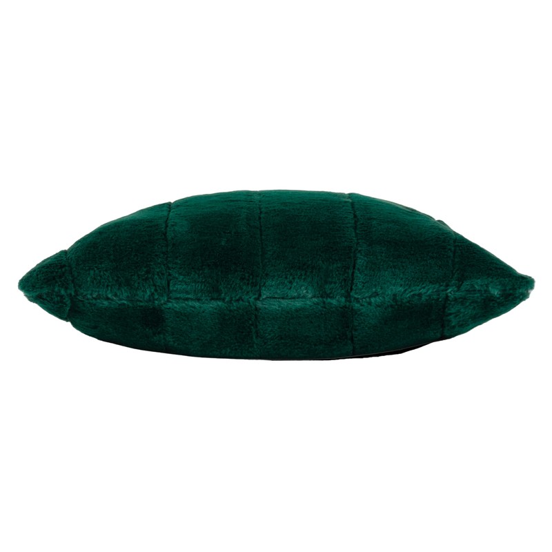 Paoletti Empress Large Square Cushion Cover, Emerald, 55 x 55cm