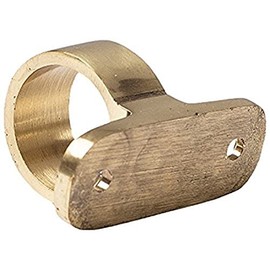 Merriway BH01901 (2 Pcs) Brass Sash Lift Ring Type - Pack of 2 Pieces