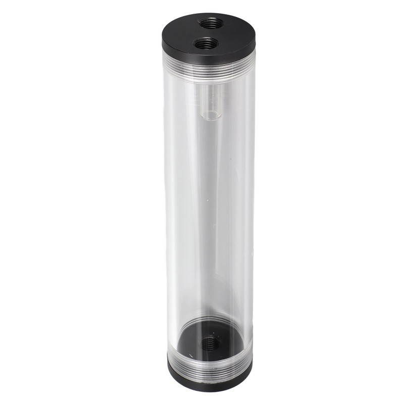 Water Cooling Reservoir 210mm/8.3in Length Acrylic Plastic Material 3 Holes