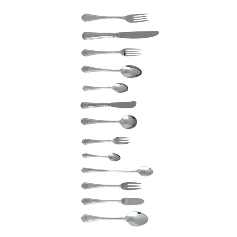 Fortessa Medici 18/10 Stainless Steel Flatware Espresso Spoon, Set of