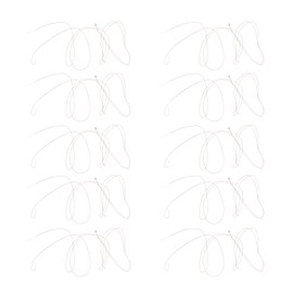 OTOTEC 10pcs Warm White Copper Wire LED Lights 3v SMD LED Pre-Wired Used for Model Railway Lights