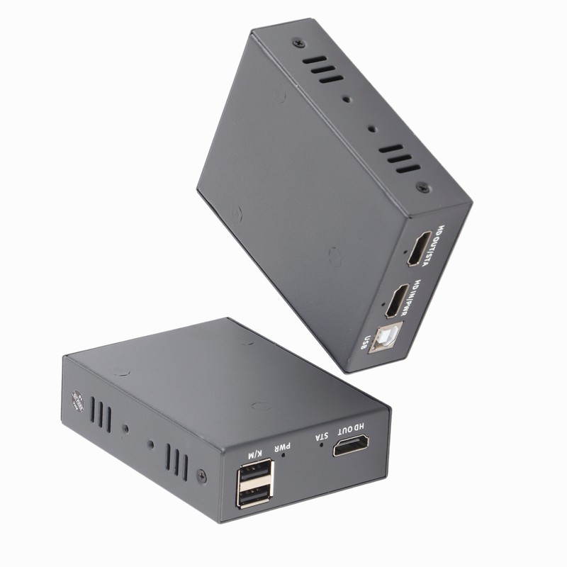 1080P HDMI Extension Cable Transmitter KVM with USB Keyboard Mouse