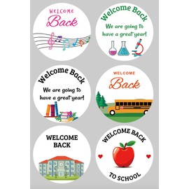 2 inch 102 PCS Welcome Back to School Stickers