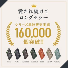 NEESE Card Case, Coin Case, Coin Purse, Fragment Case, Wallet, Pass Case, Commuter Pass Case, dark brown