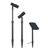 SmartYard OutdoorLED Solar Spotlight 2 Pack 60 Lumens 922370 NEW