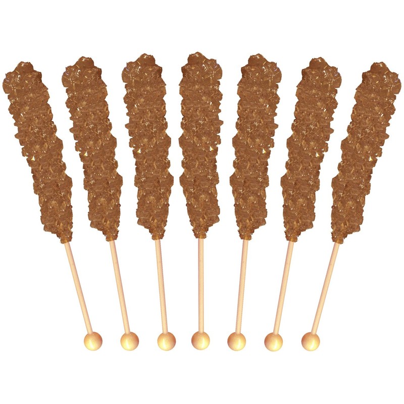 Buffalo Bills Root Beer (Brown) Rock Candy On A Stick