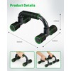 CUNCUI Push up Bar, Structure Portable for Home Fitness Training,